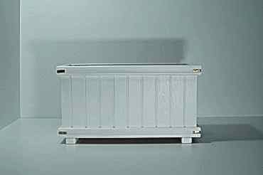 Beyaz Ayaksız Dikdörtgen Saksı