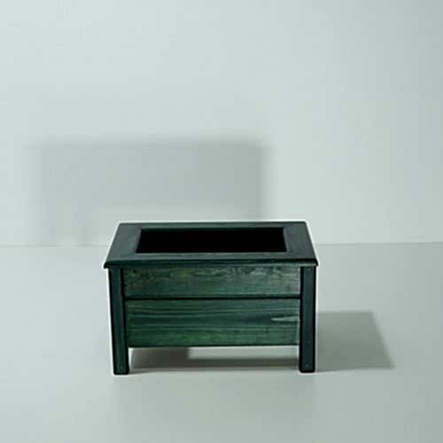 Küçük Yeşil Ayaklı Dikdörtgen Saksı 2