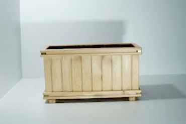 Sade Ayaksız Dikdörtgen Saksı 2