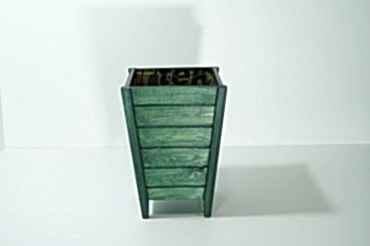 Yeşil Büyük Boy Kova Saksı