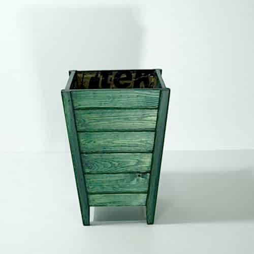 Yeşil Büyük Boy Kova Saksı