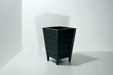 Antrasit Büyük Boy Kova Saksı