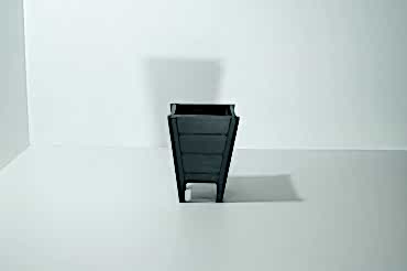 Antrasit Küçük Boy Kova Saksı