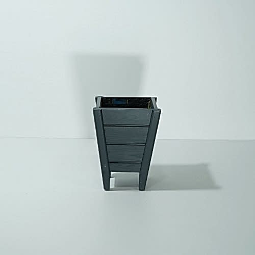 Antrasit Küçük Boy Kova Saksı