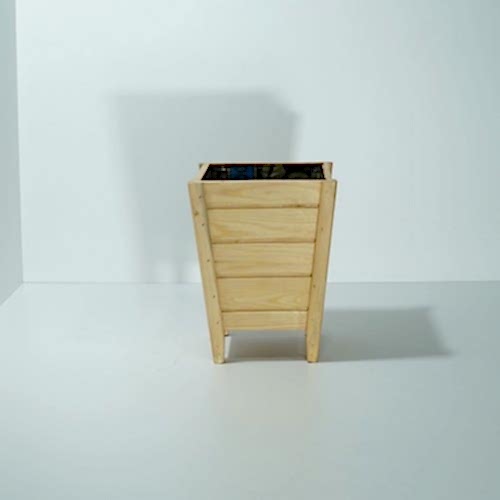 Sade Orta Boy Kova Saksı