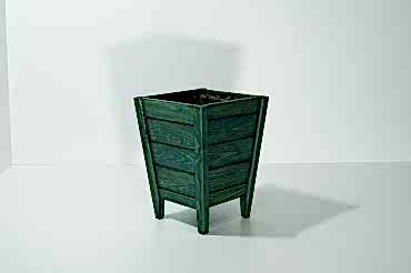 Yeşil Orta Boy Kova Saksı